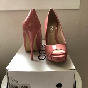 Pink heels